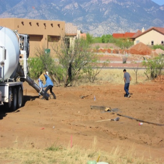 First load of cement