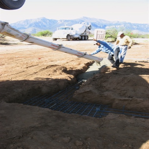 More cement pouring