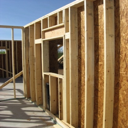 All outer walls 2x6 lumber